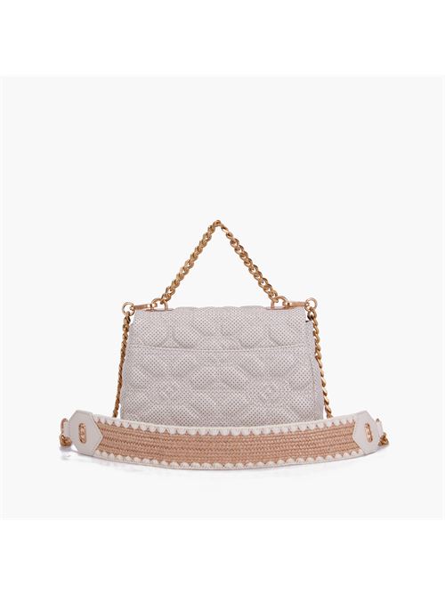 borsa media a mano stich&spoon stephy La carrie | 141P-BA-114-LEA/IVORY